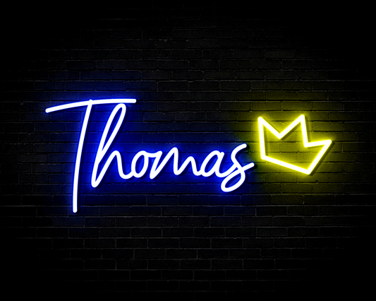 Boys Custom Made Personalised Neon Name Sign £7.50 per letter (Copy)