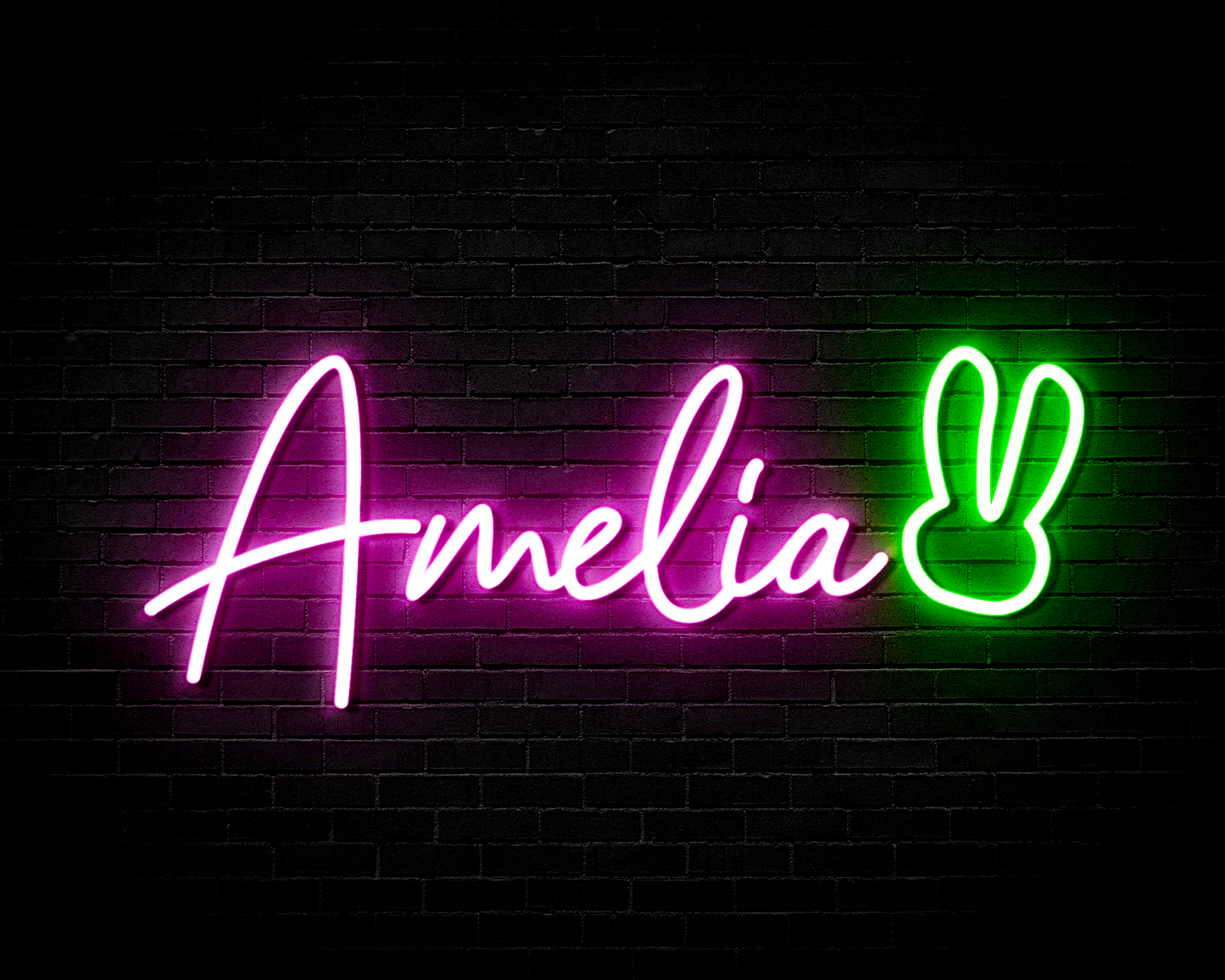 Girls Custom Made Personalised Neon Name Sign £7.50 per letter