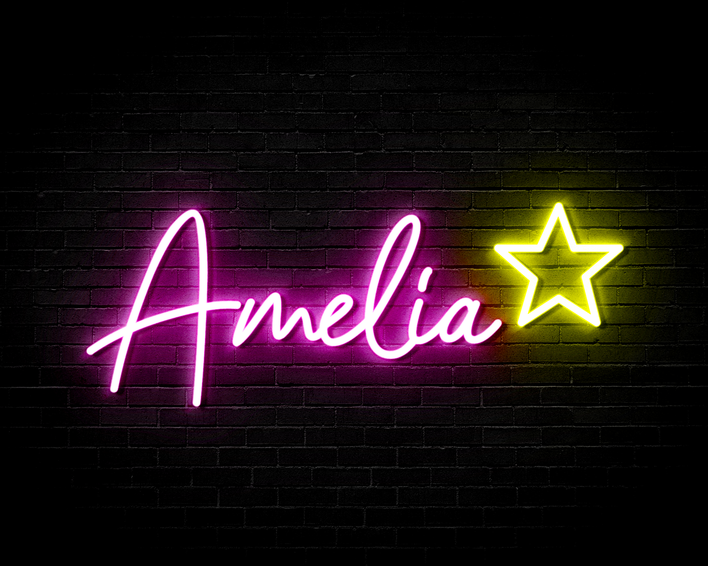 Girls Custom Made Personalised Neon Name Sign £7.50 per letter