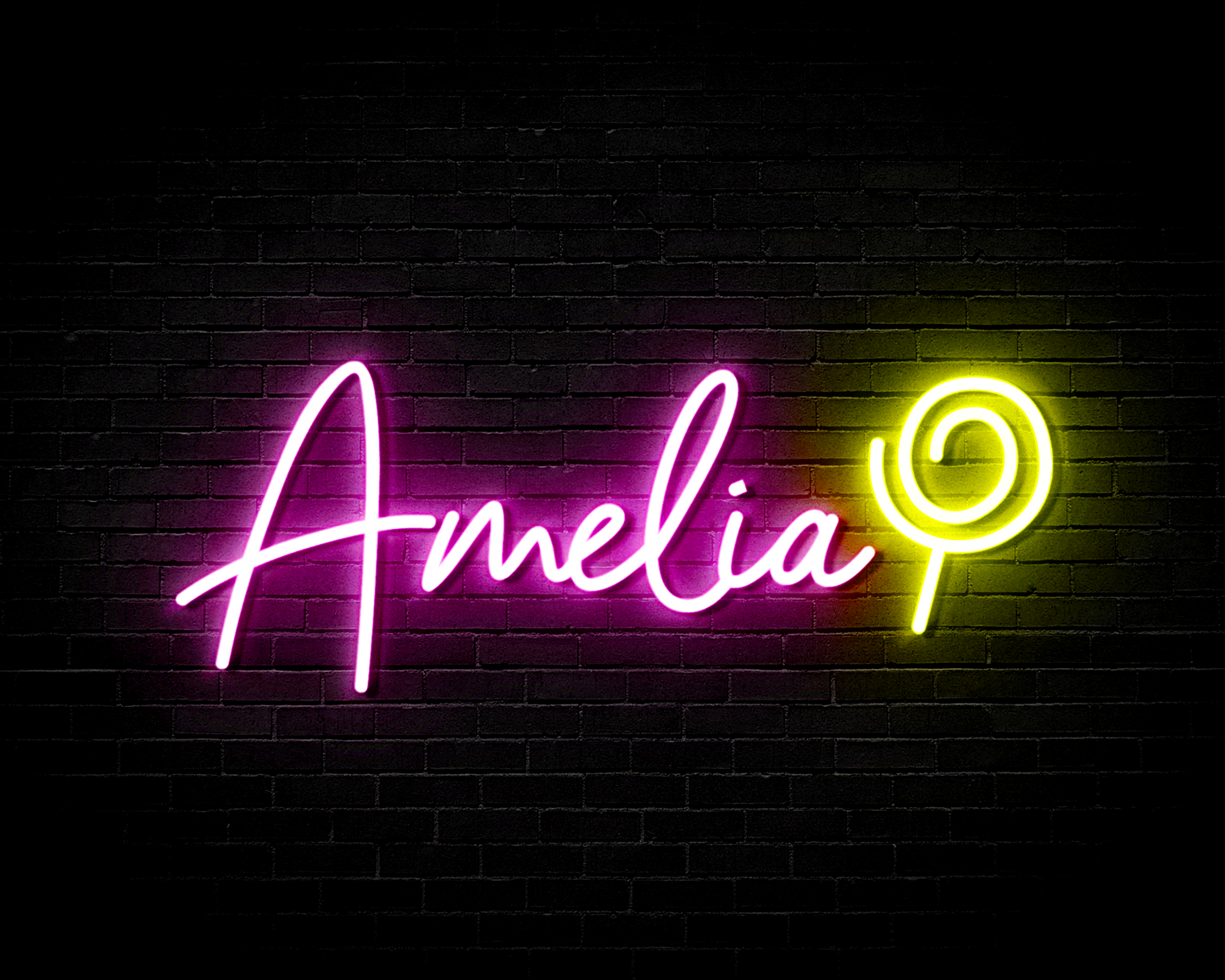 Girls Custom Made Personalised Neon Name Sign £7.50 per letter