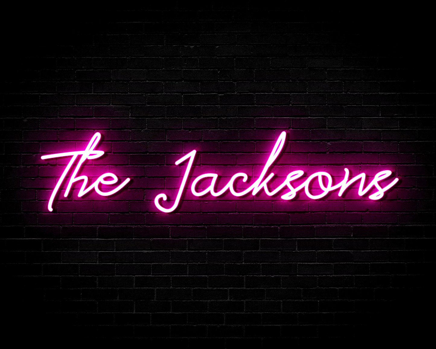 Wedding Name custom made personalised neon sign