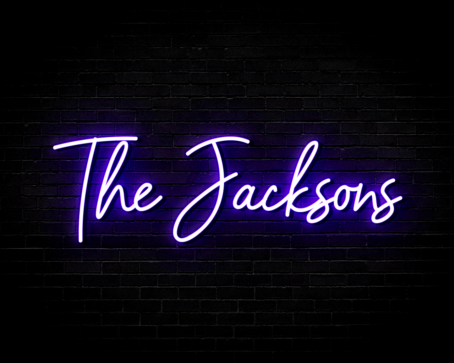 Wedding Name custom made personalised neon sign