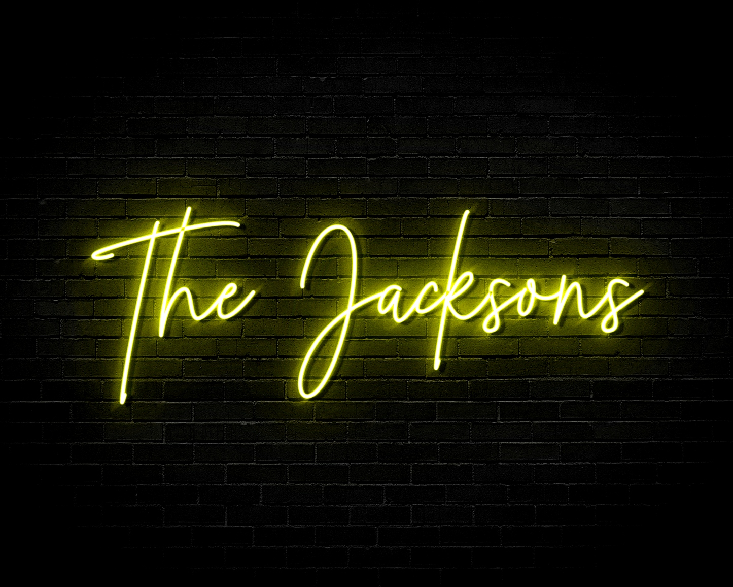 Wedding Name custom made personalised neon sign