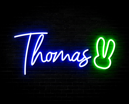 Boys Custom Made Personalised Neon Name Sign £7.50 per letter (Copy)