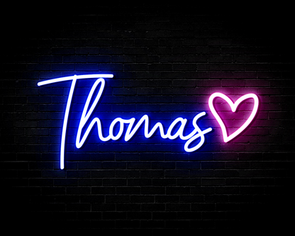Boys Custom Made Personalised Neon Name Sign £7.50 per letter (Copy)