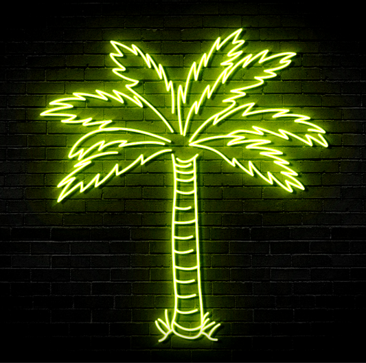 RGBIC palm tree