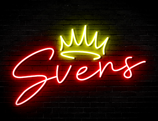 custom neon sign 60cm wide